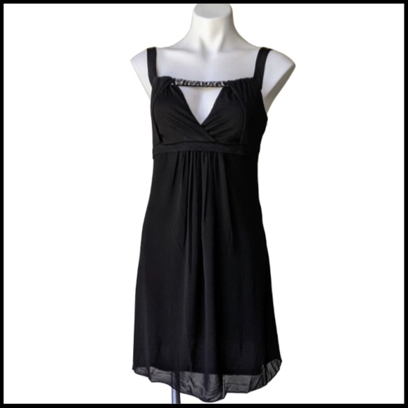 NWT LUCY PARIS BEAD EMBELLISHED LITTLE BLACK DRESS Sz SMALL - Picture 11 of 12